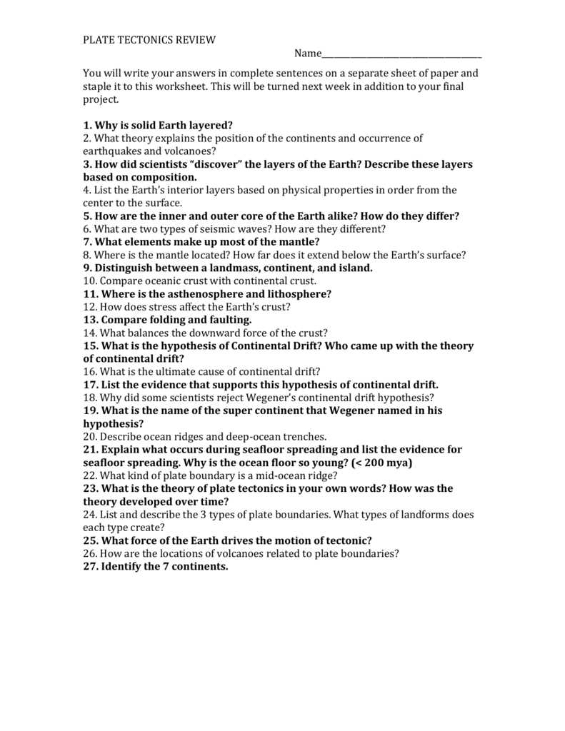 phet plate techtonics review sheet answer key phet plate techtonics review sheet answer key
