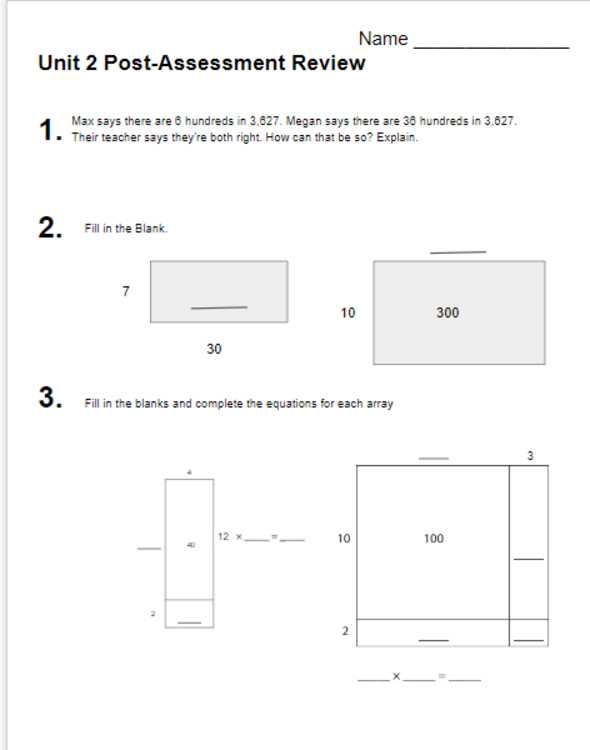 bridges math assessment grade 4 answer key