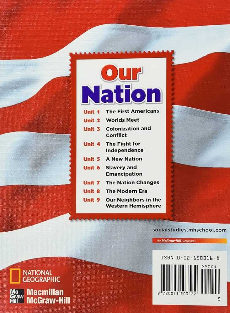 macmillan mcgraw hill social studies grade 5 answer key