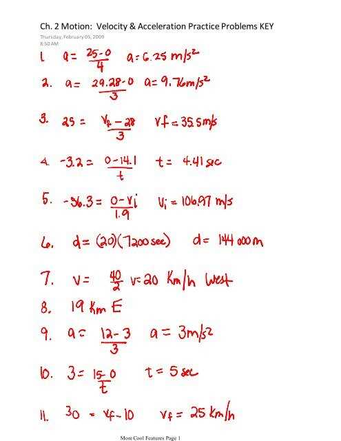 key concept builder lesson 2 speed and velocity answers