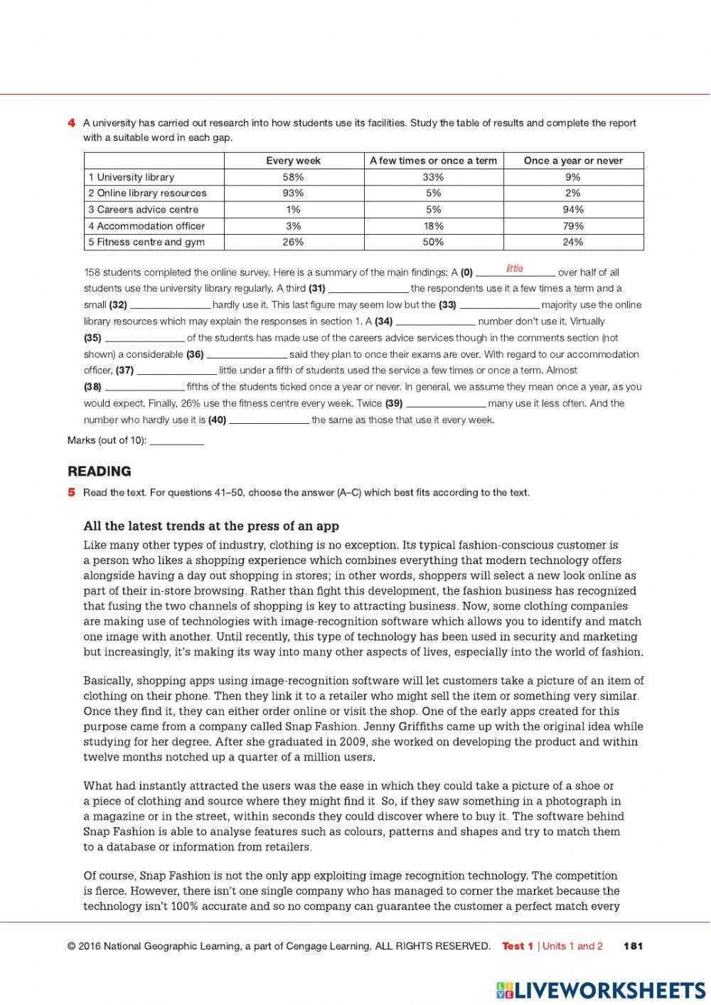 keynote proficient answer key