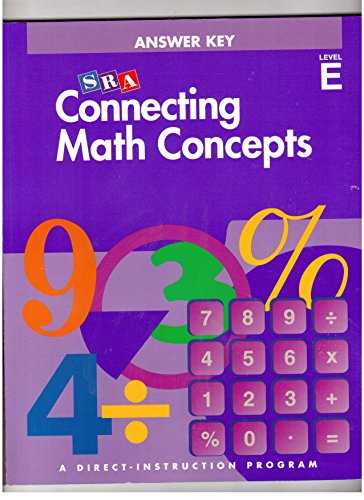 connecting math concepts answer key