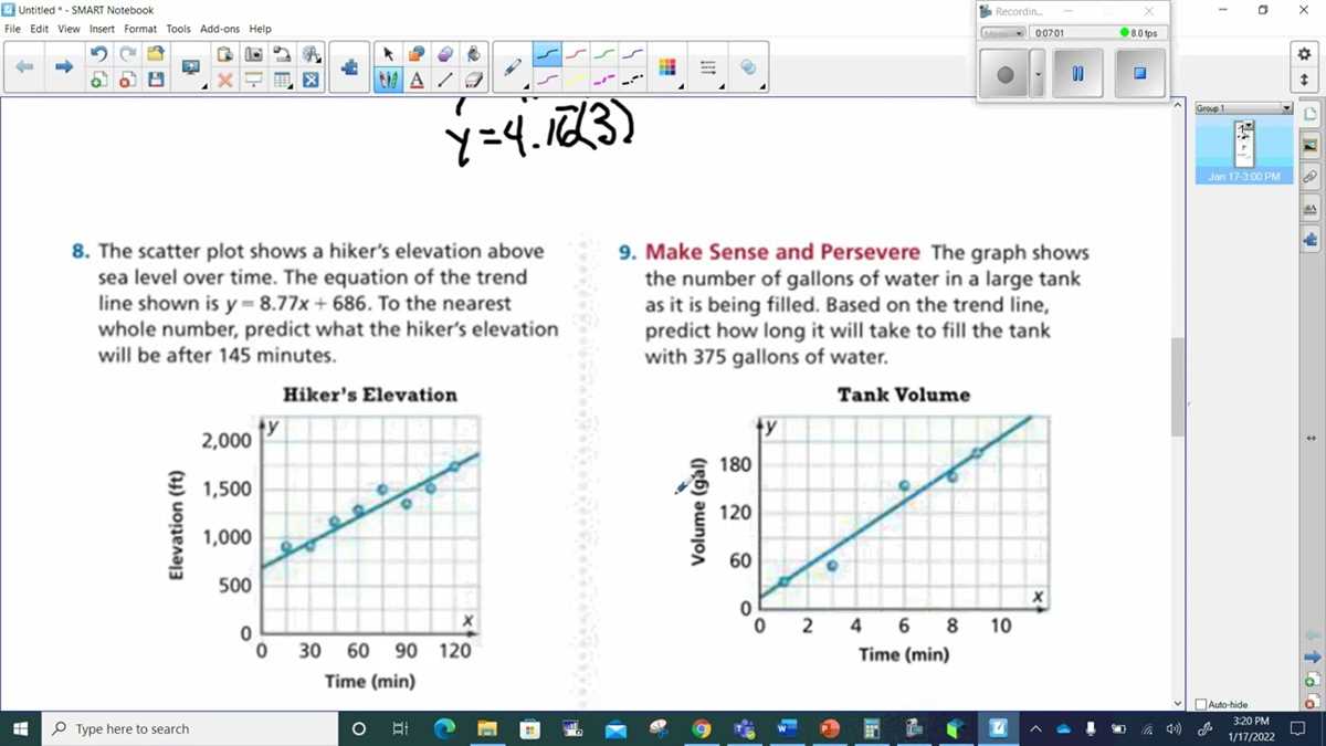lesson 1 extra practice make predictions answer key