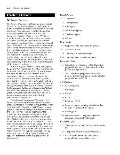 chapter 15 answer key