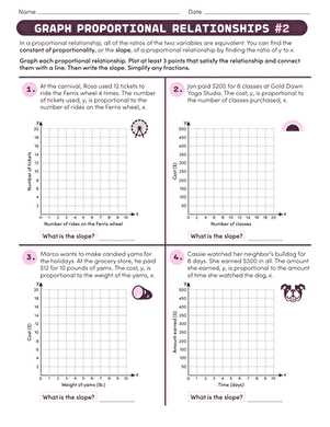 proportional relationships and graphs lesson 2 3 answer key