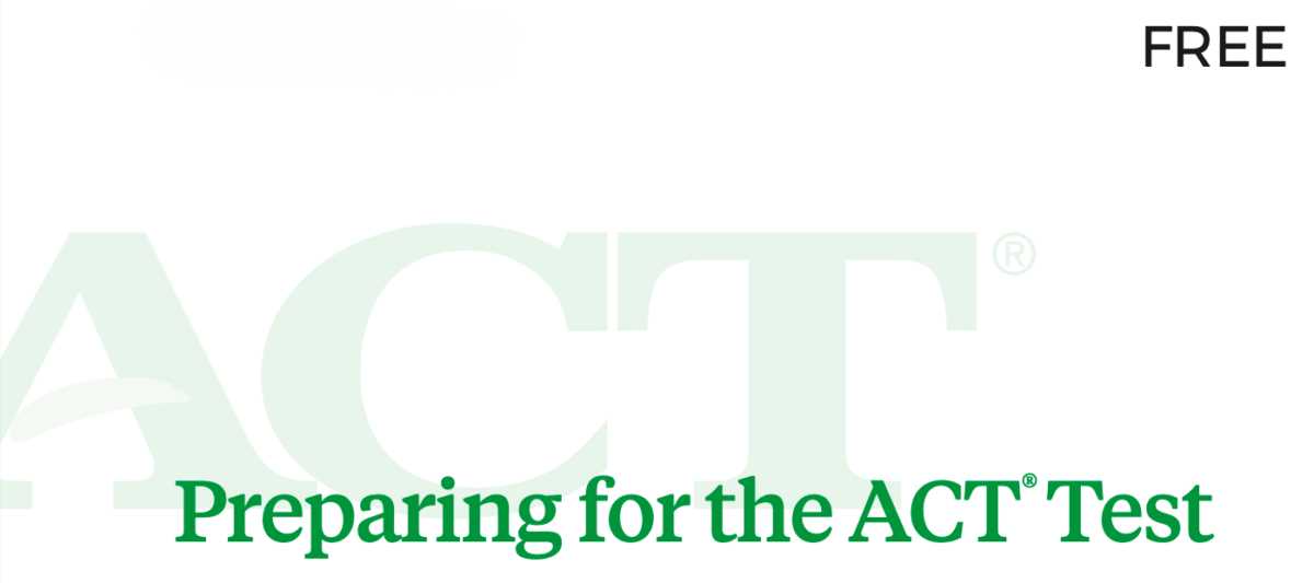 act math answer key