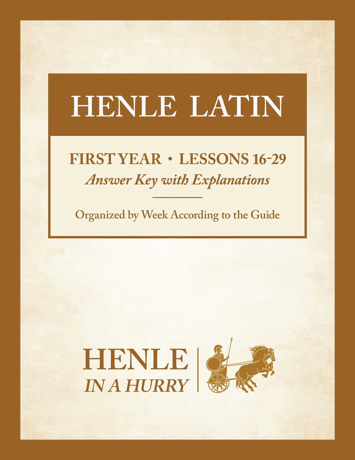 learn to read latin workbook answer key