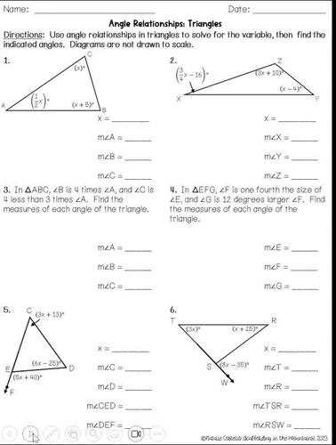 geometry 7.4 parallel lines and proportional parts answer key