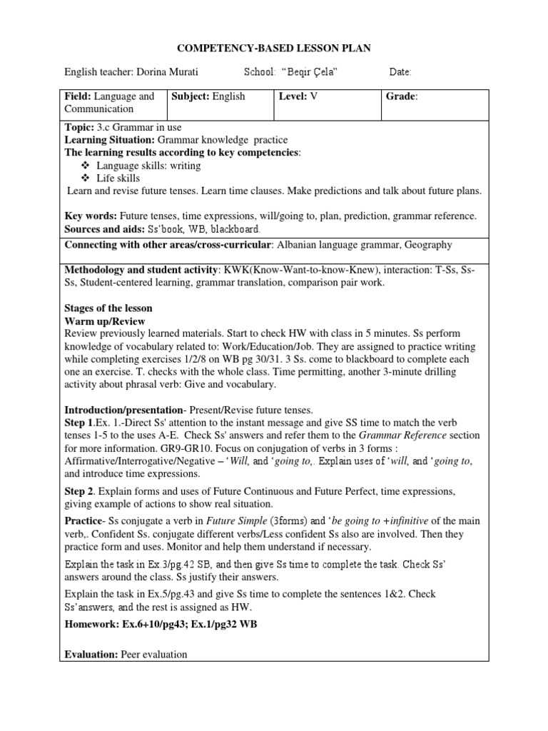 lesson 1 homework 43 answer key
