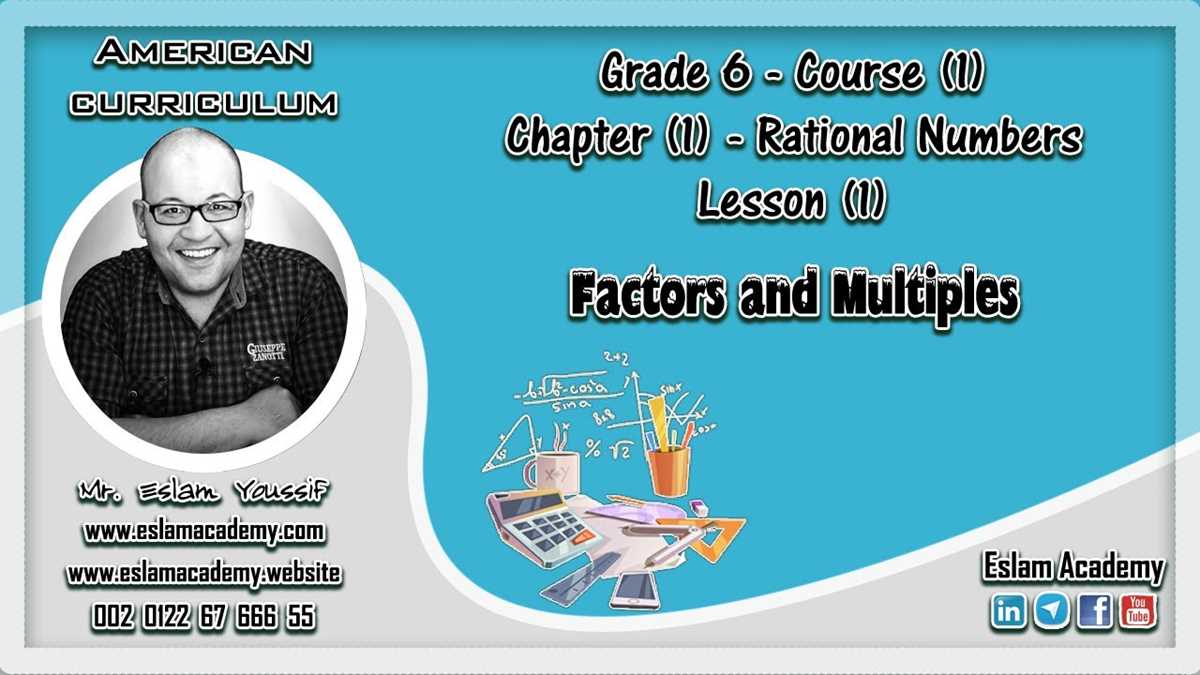 lesson 1 skills practice factors and multiples answer key