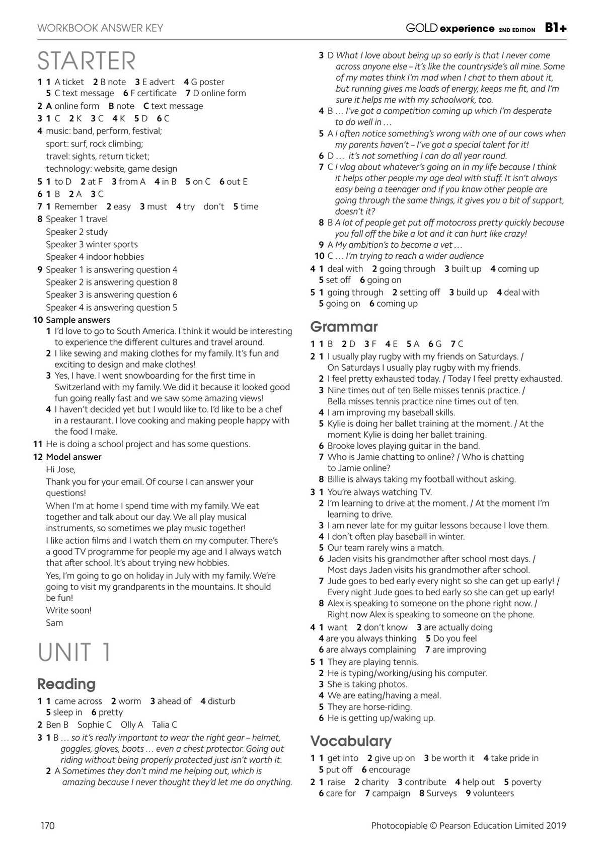 lesson 19 homework dict tele neo answer key