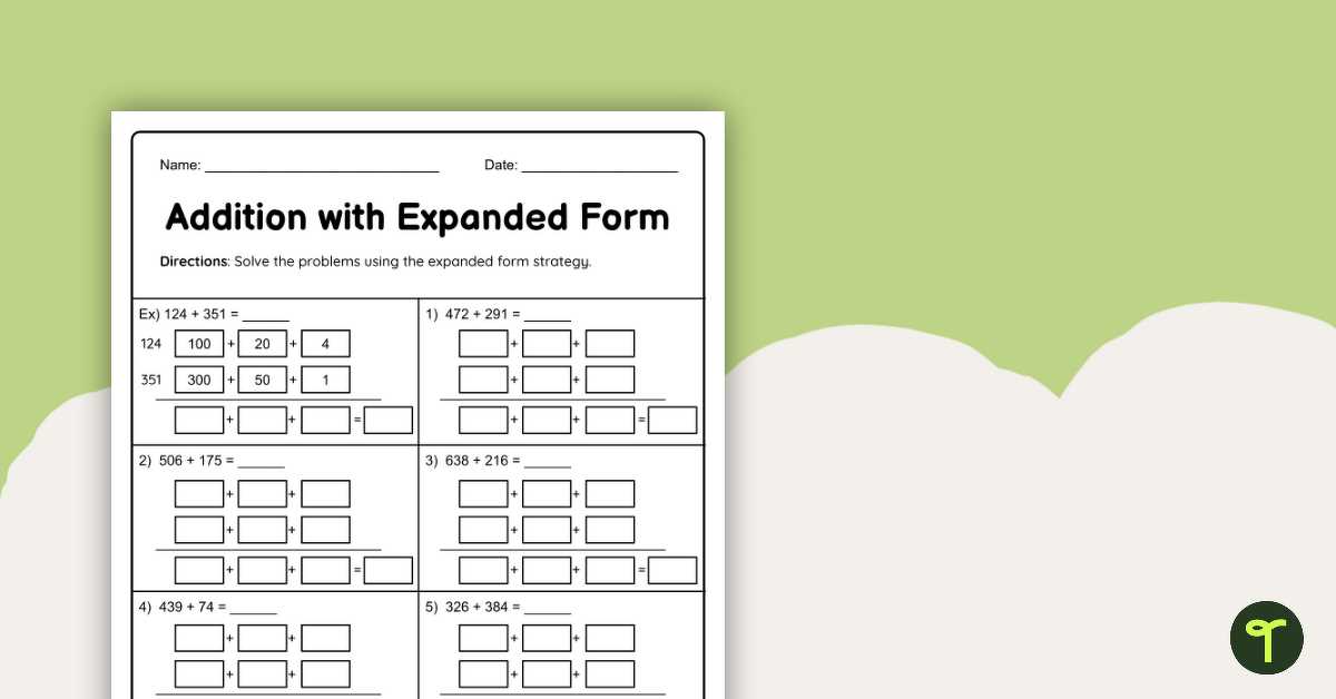 lesson 2 add three digit numbers answer key