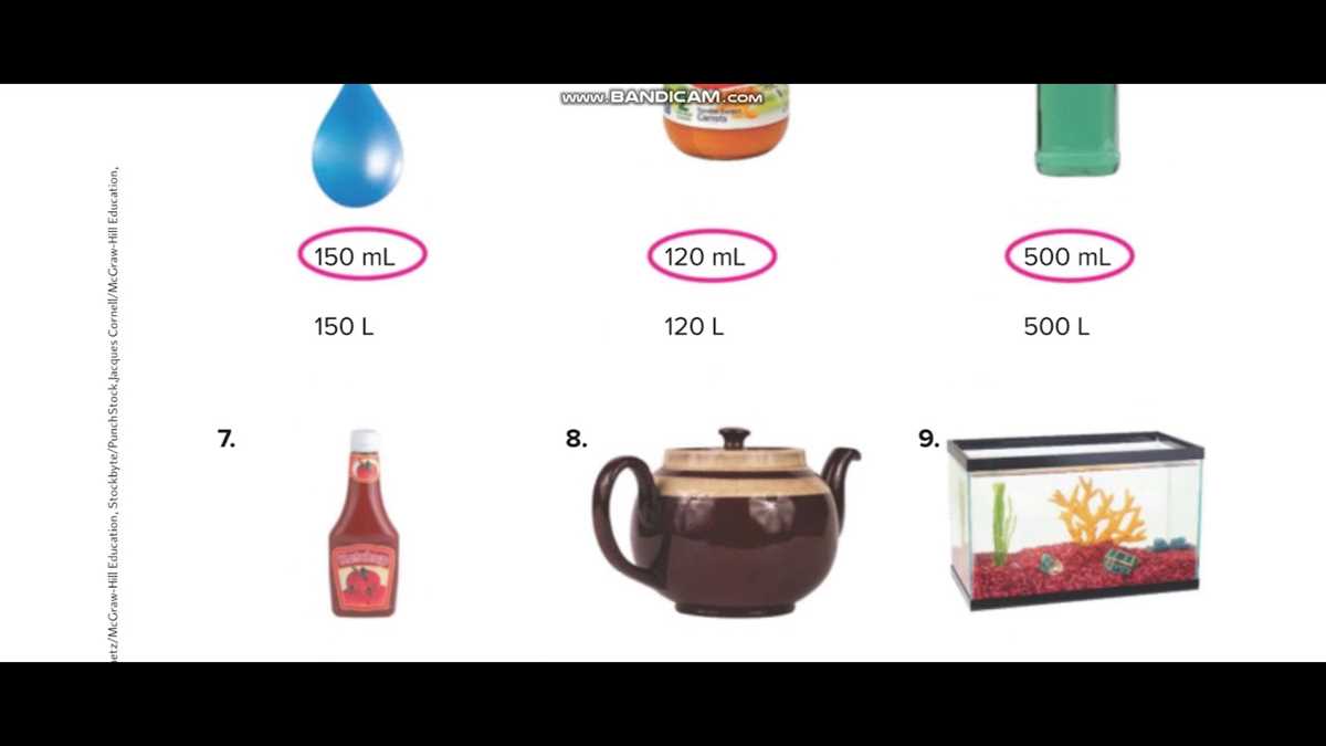 lesson 4 convert customary units of capacity answer key