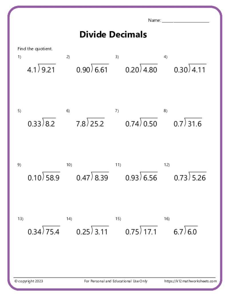 lesson 4.11 divided by 1 digit numbers answers key
