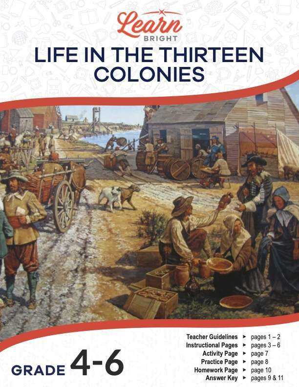 life in the american colonies lesson 3 answer key