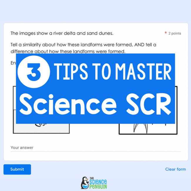 staar science tutorial 30 answer key