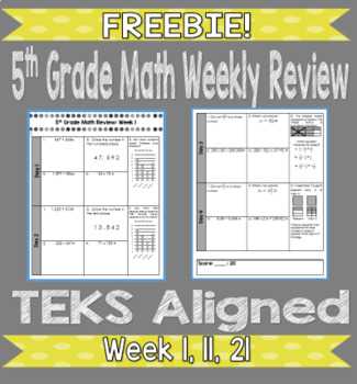 math week 5 answer key