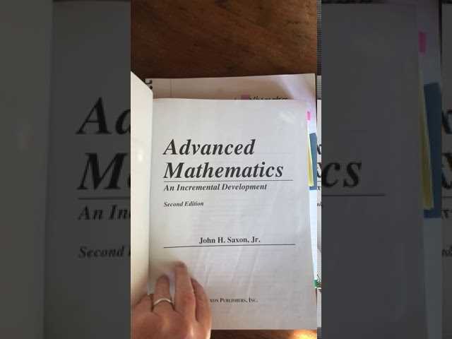 answer key saxon advanced mathematics