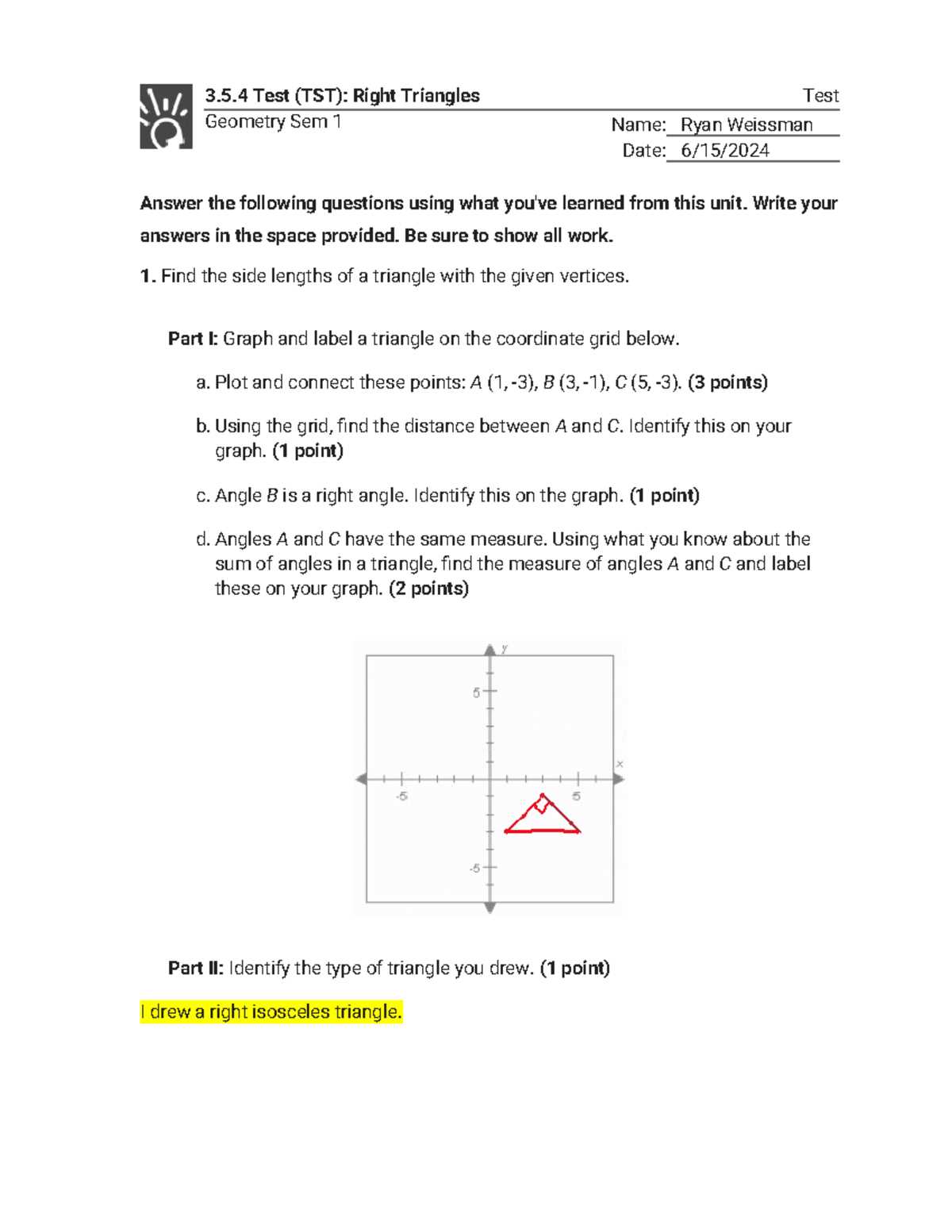 odysseyware geometry semester 1 2026 answers key