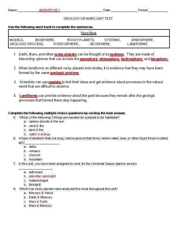 universal science class 6 answer key