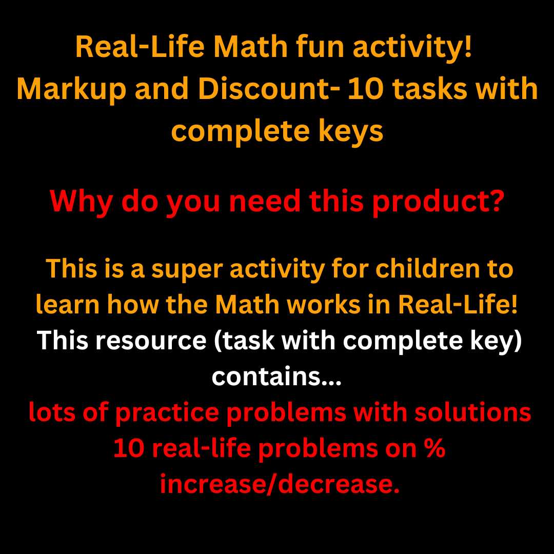 markup discount and tax answer key markup discount and tax answer key