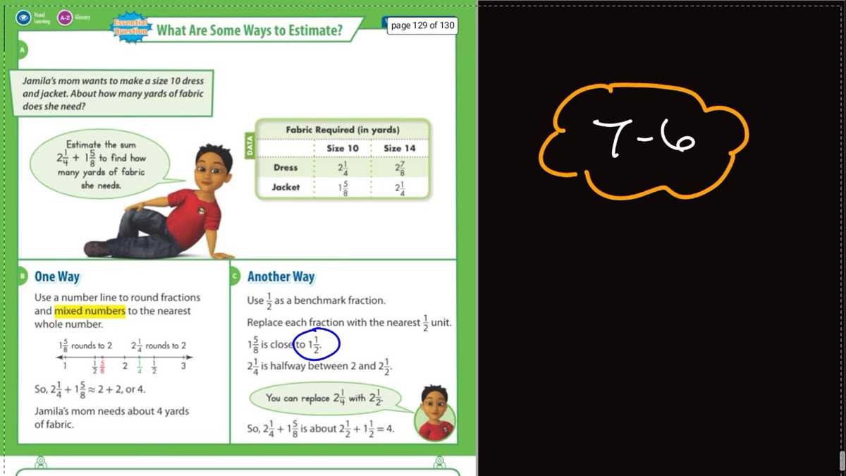 math 7 6 answer key