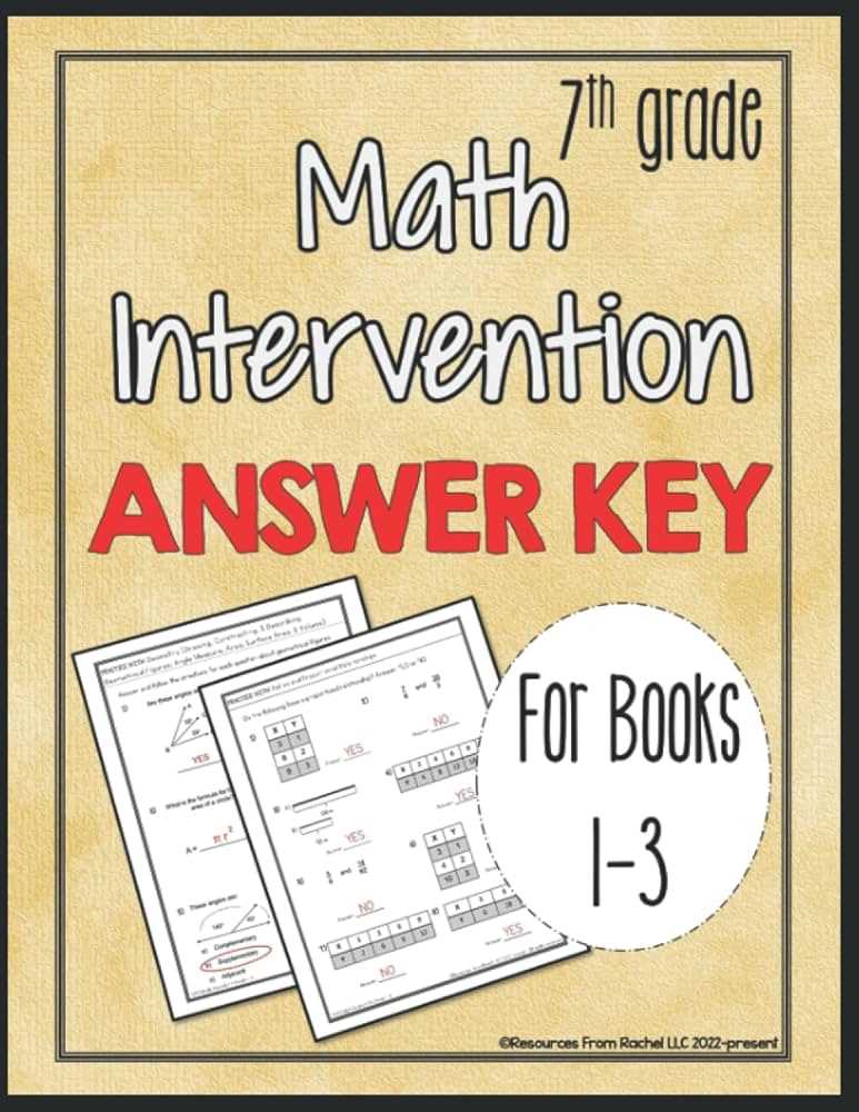 math book 7th grade answer key