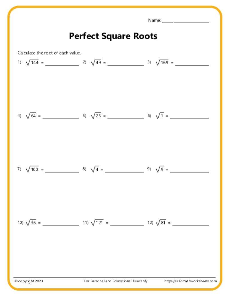 math worksheets 6th grade with answer key