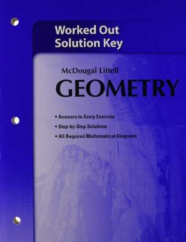 mcdougal littell geometry 2007 exercise answers key