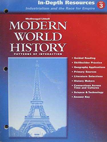 mcdougal littell modern world history patterns of interaction answer key