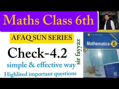 4.2 math test book 6th grade teachers answer key