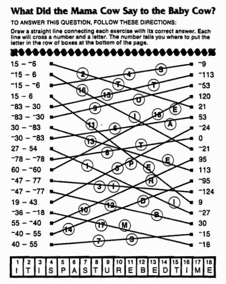 middle school math with pizzazz book d 54 answer key