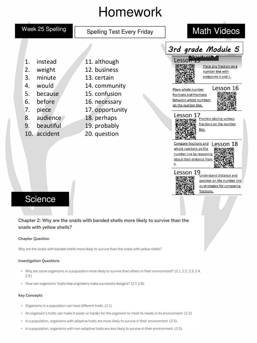 module 15 answer key 6th grade