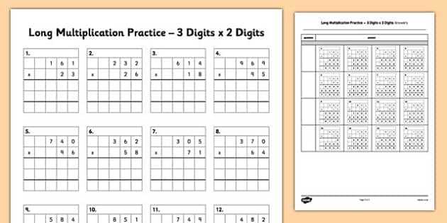 my homework lesson 10 multiply by two digit numbers answer key