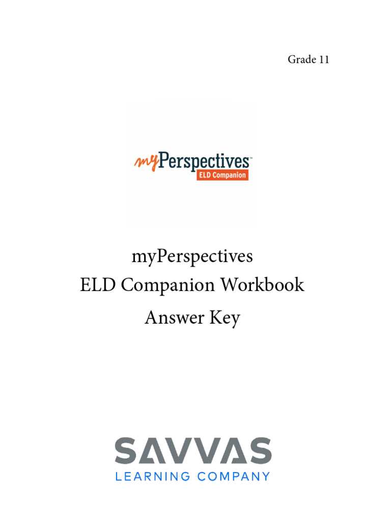 my myperspectives grade 7 answer key