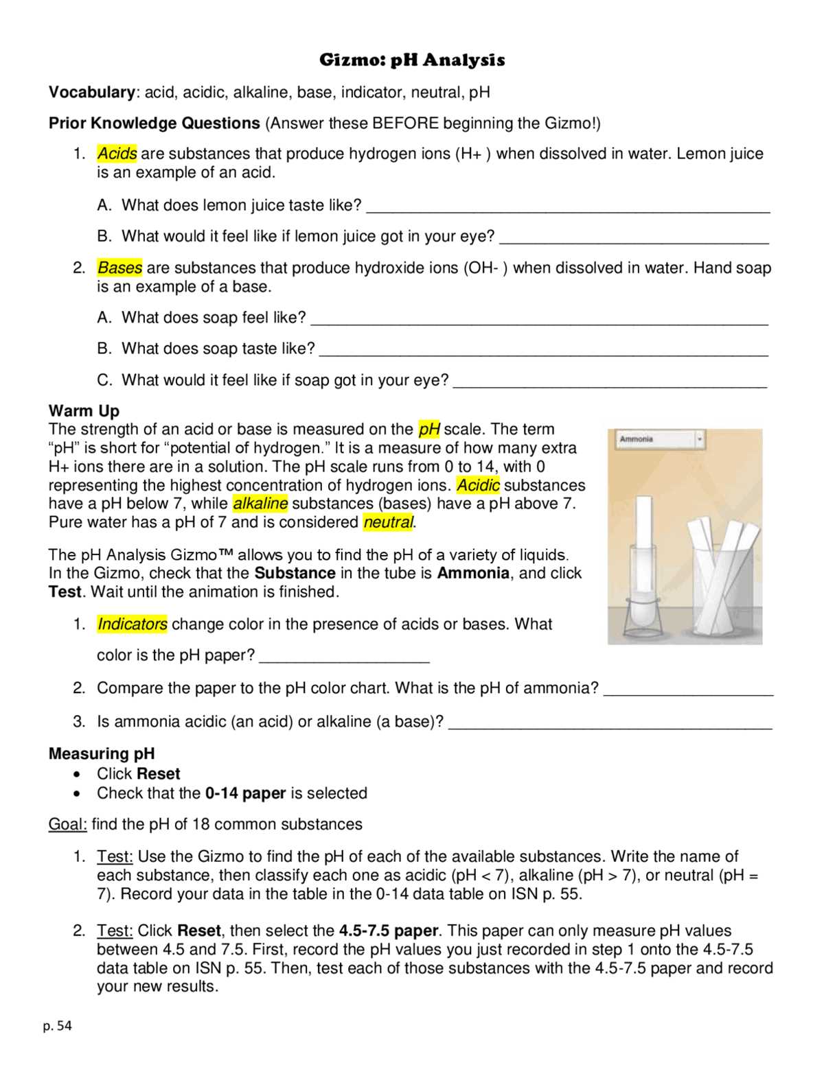 mystery powder analysis gizmo answer key