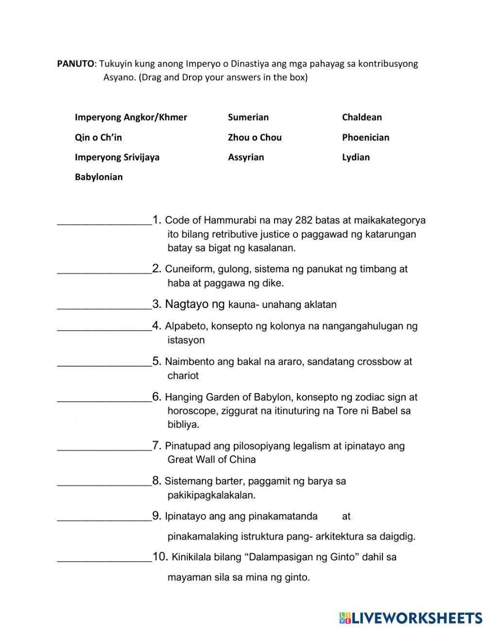 grade 7 module 6 answer key