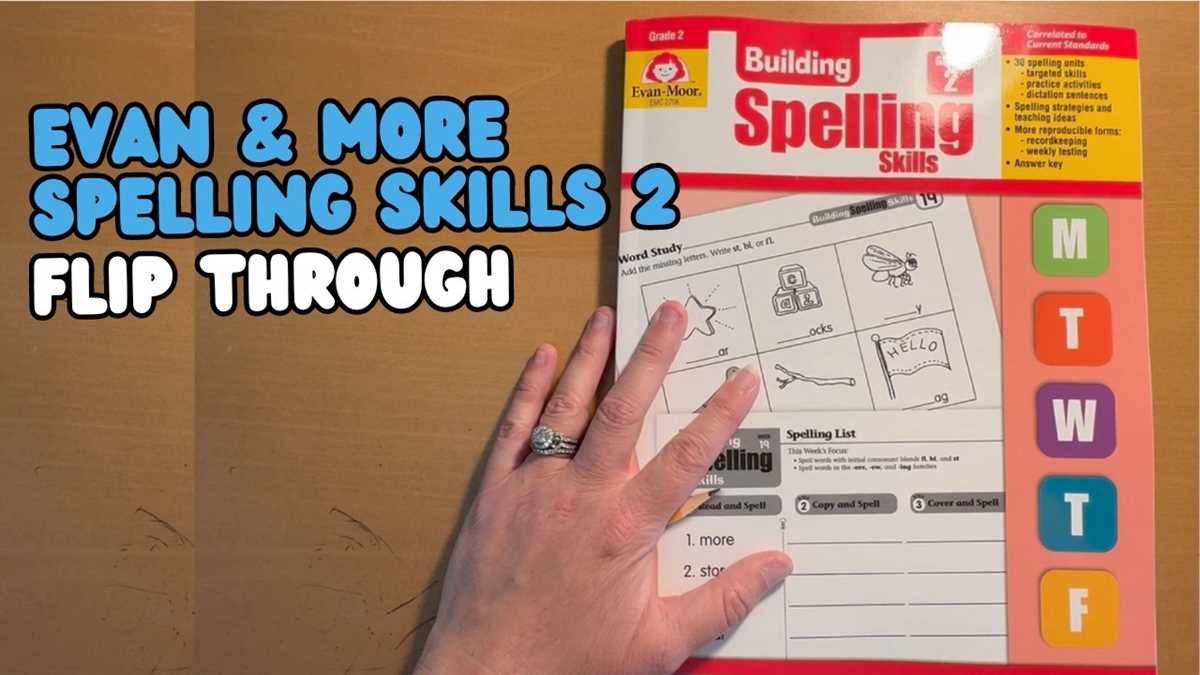 evan moor spelling grade 6 answer key