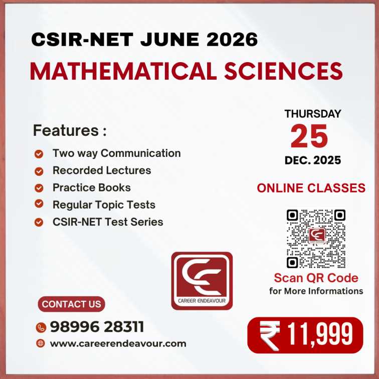csir net dec 2026 answer key chemical science career endeavour