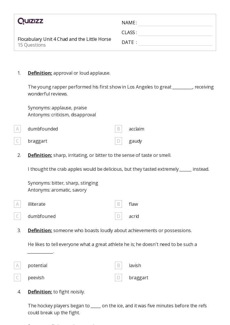 flocabulary how to be an entrepreneur answer key