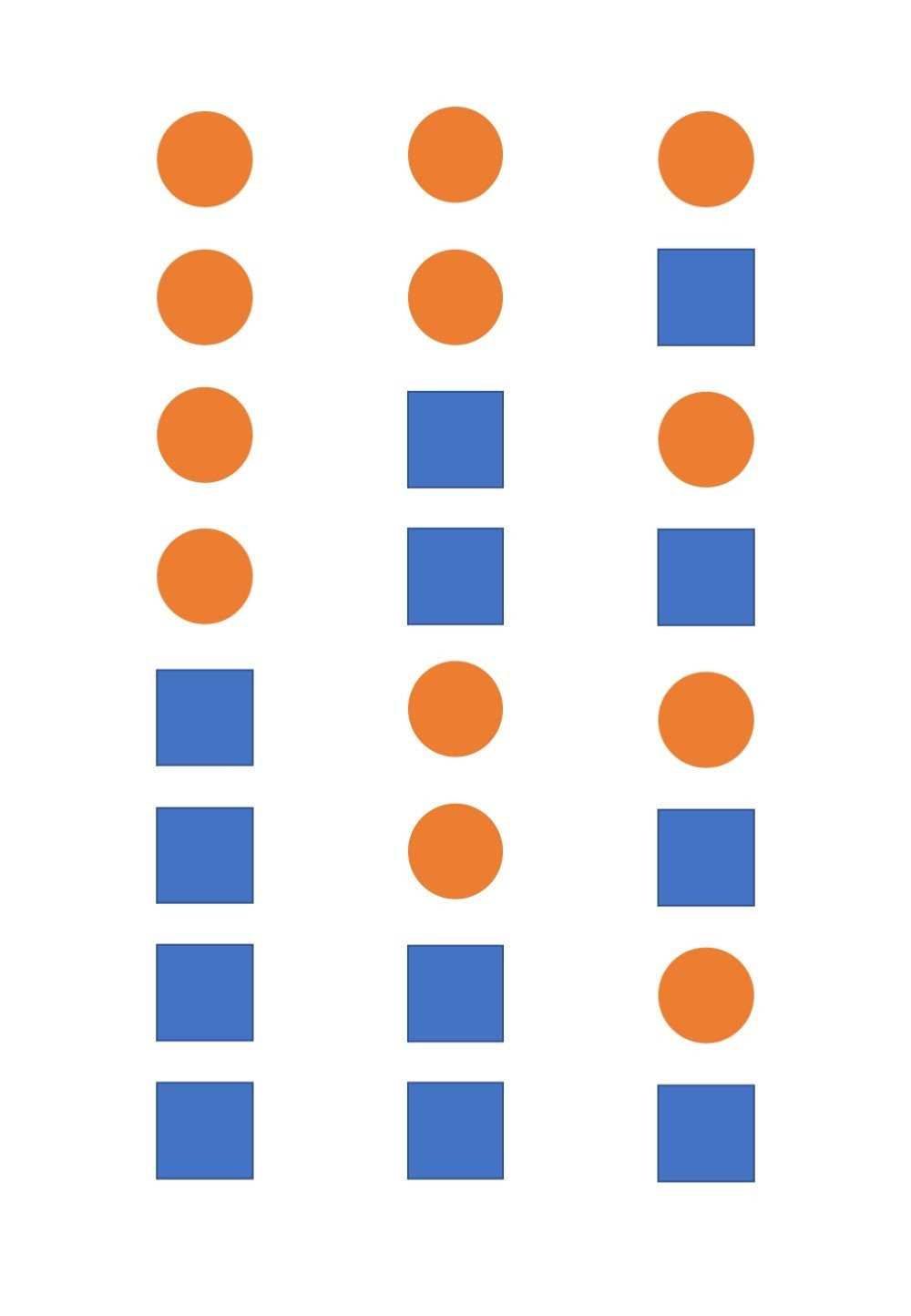 circle square patterns answer key