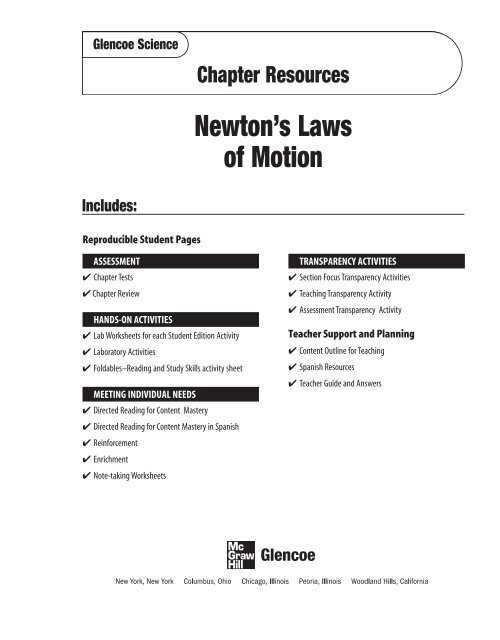 overview the laws of motion answer key