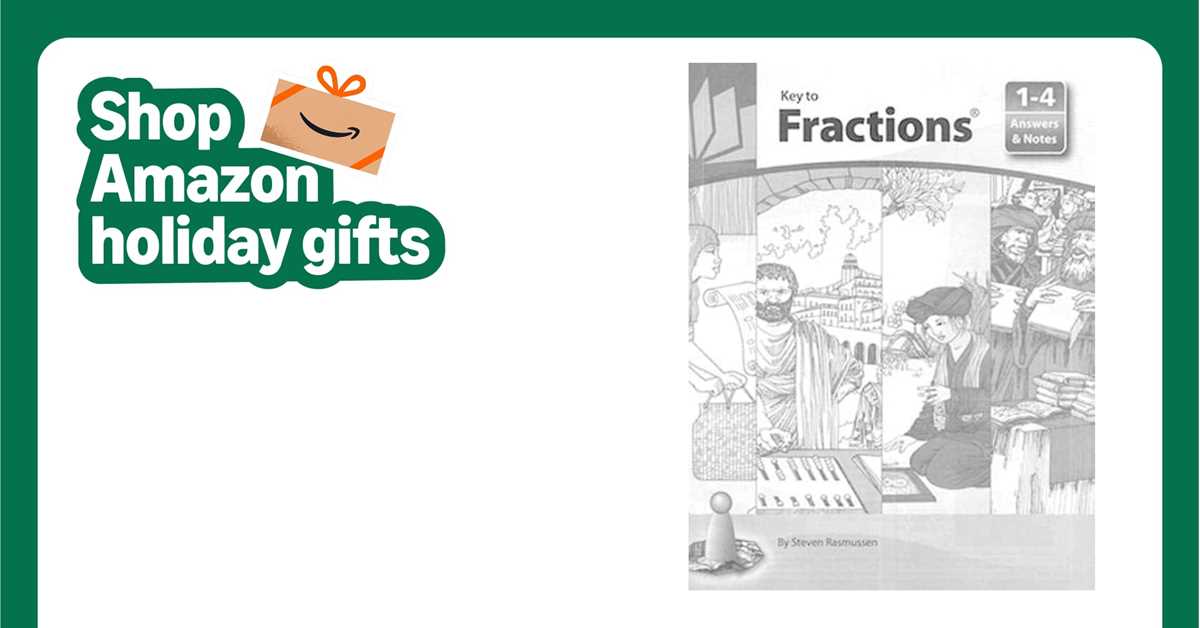 pearson fractions review answer key