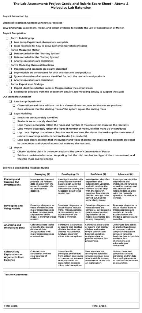 performance matters science answer key
