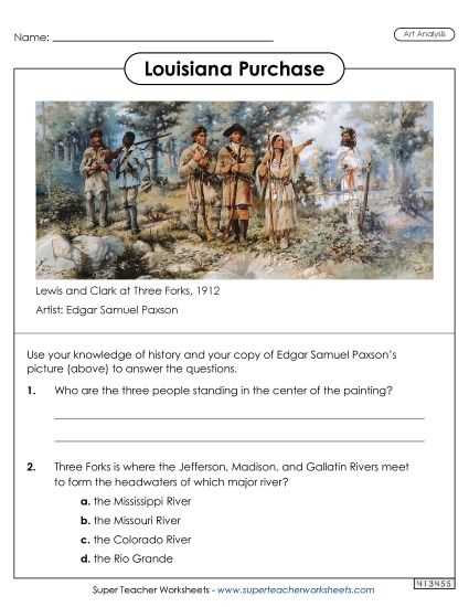 reading like a historian louisiana purchase answer key