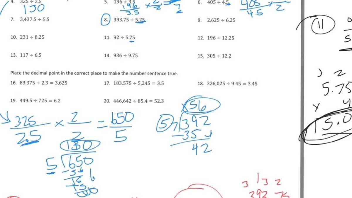 eureka math grade 6 lesson 15 answer key