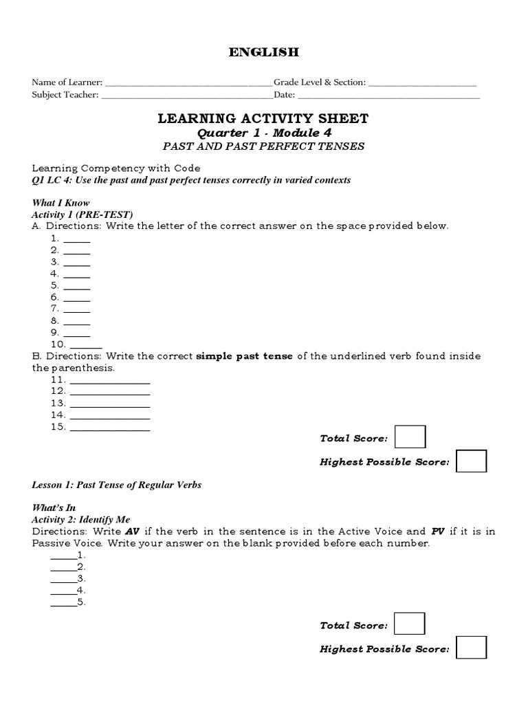 module 4 lesson 4 grade 8 answer key