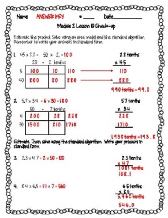 eureka math lesson 10 homework 53 answer key