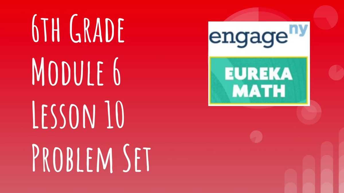 lesson 10 problem set 6 grade m3 answer key