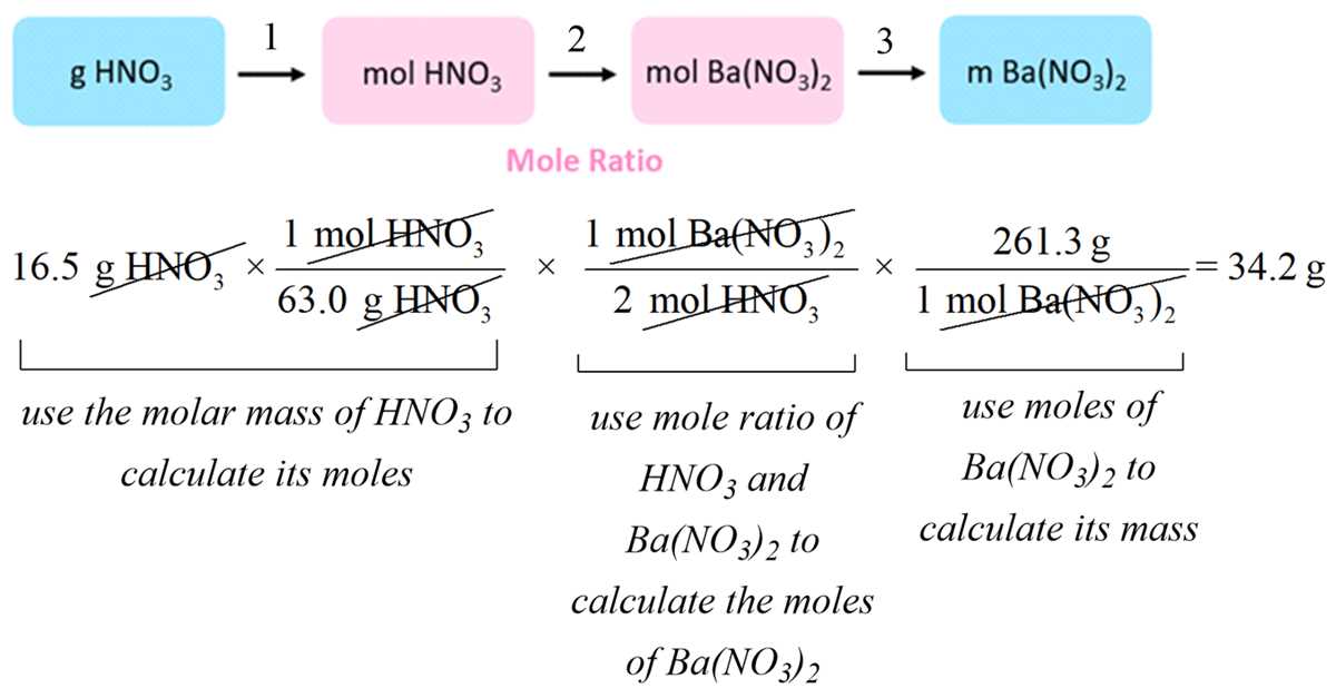 lesson 2 mole conversion problems answer key